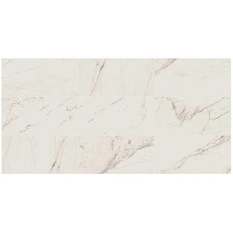 Tesoro Decorative Collection - Crayons Ceramic Tile - Bright White