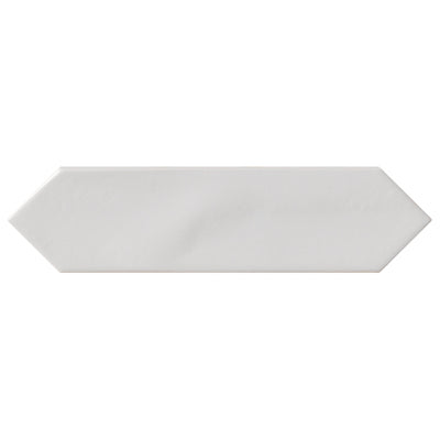 Tesoro Decorative Collection - Crayons Ceramic Tile - Matte White - Floorzz