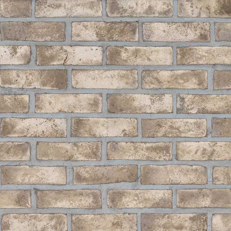 MSI Take Home Tile Sample - Brickstaks Noble Red Clay Brick 4 in. W x 4 in. L Mosaic Sheet Wall Tile