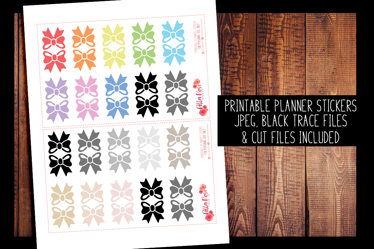 Hobonichi Weeks Date Cover Planner Stickers  PRINTABLE PLANNER STICKE – Bella  Rose Paper Co