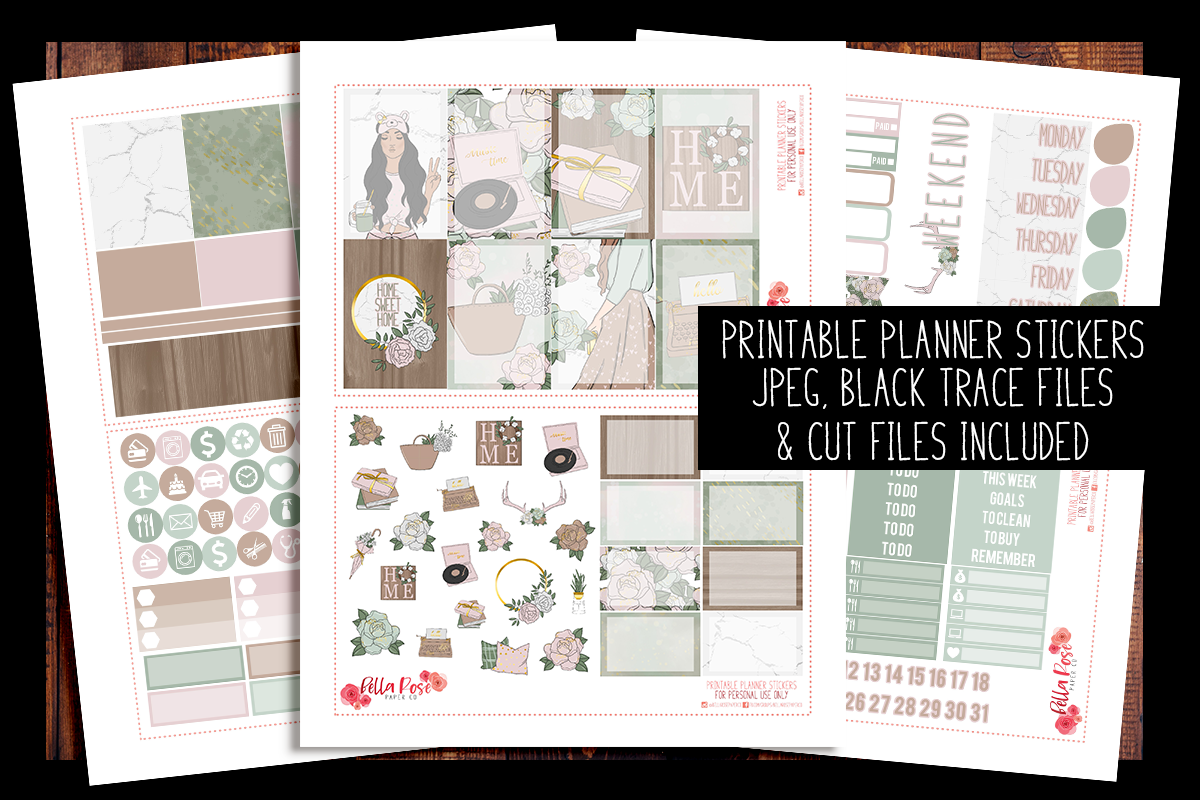 Mini B6 Happy Christmas Weekly Planner Sticker Kit sized for ANY Verti –  Adorably Amy Designs