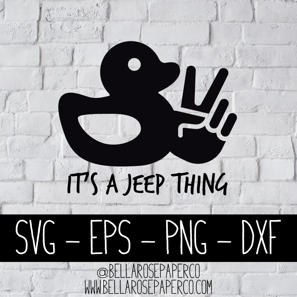 Download Jeep Duck Digital Svg Bundle Bella Rose Paper Co