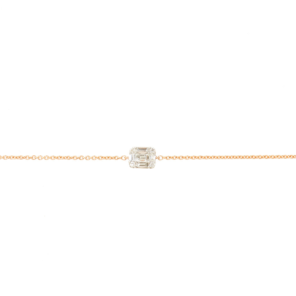 floating diamonds bracelet