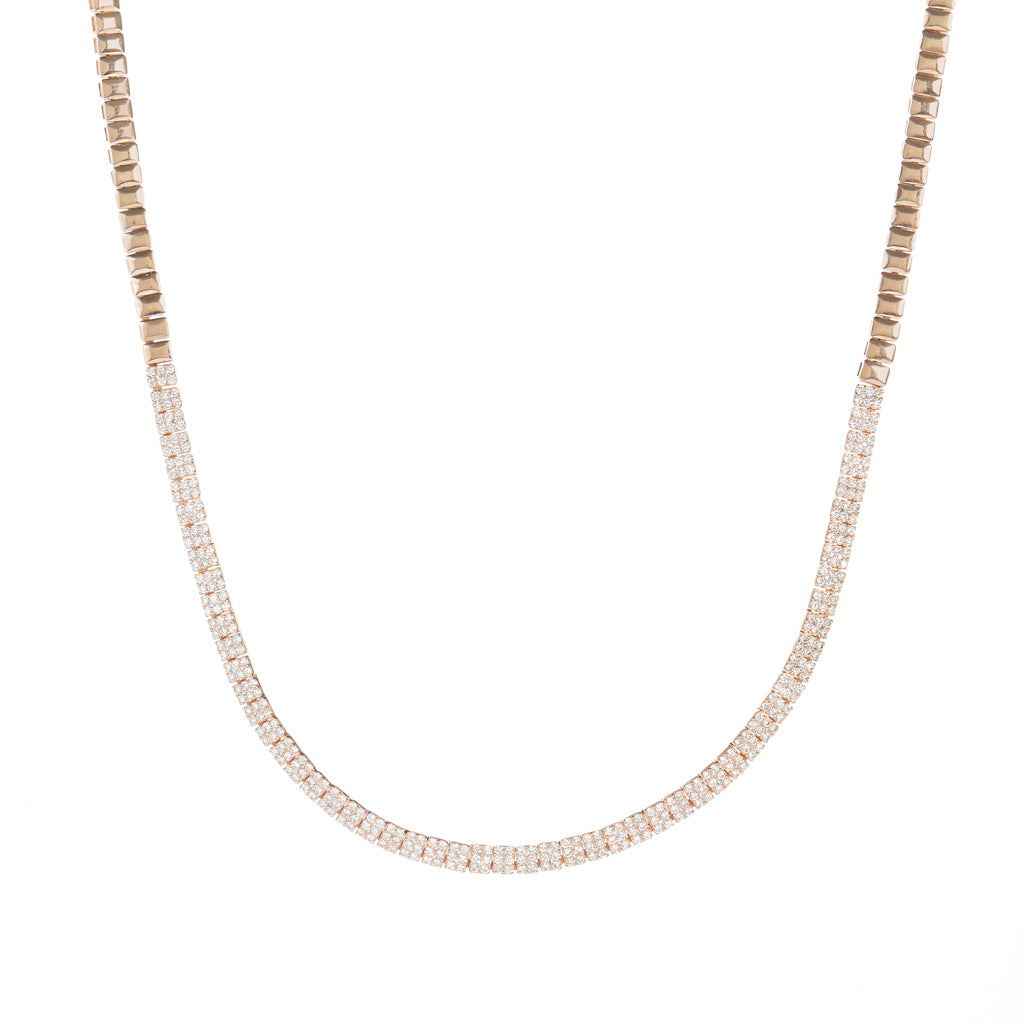 Pink Ribbon Diamond Necklace – Kai Linz