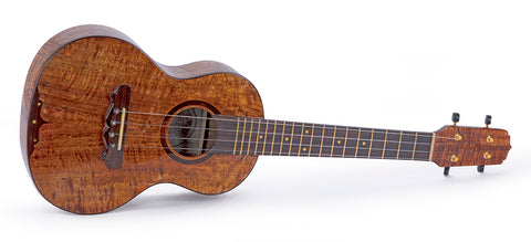 ukulele made with koa wood