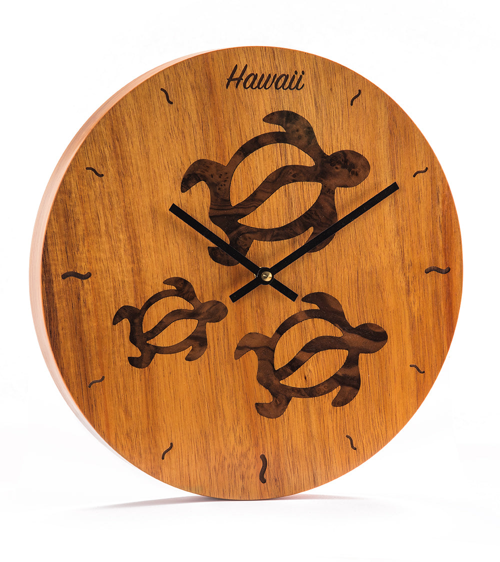 3 Honu Wall Clock Martin Macarthur