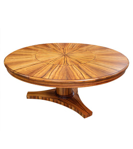 Large Dining Table with Lazy Susan