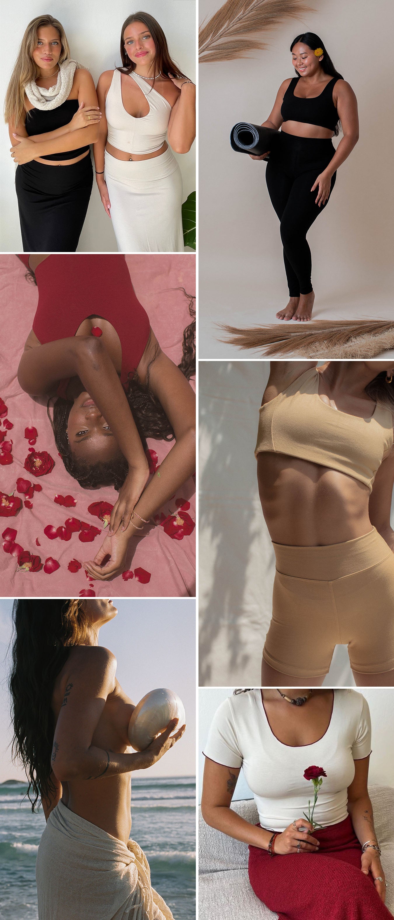 Collage Of Activewear