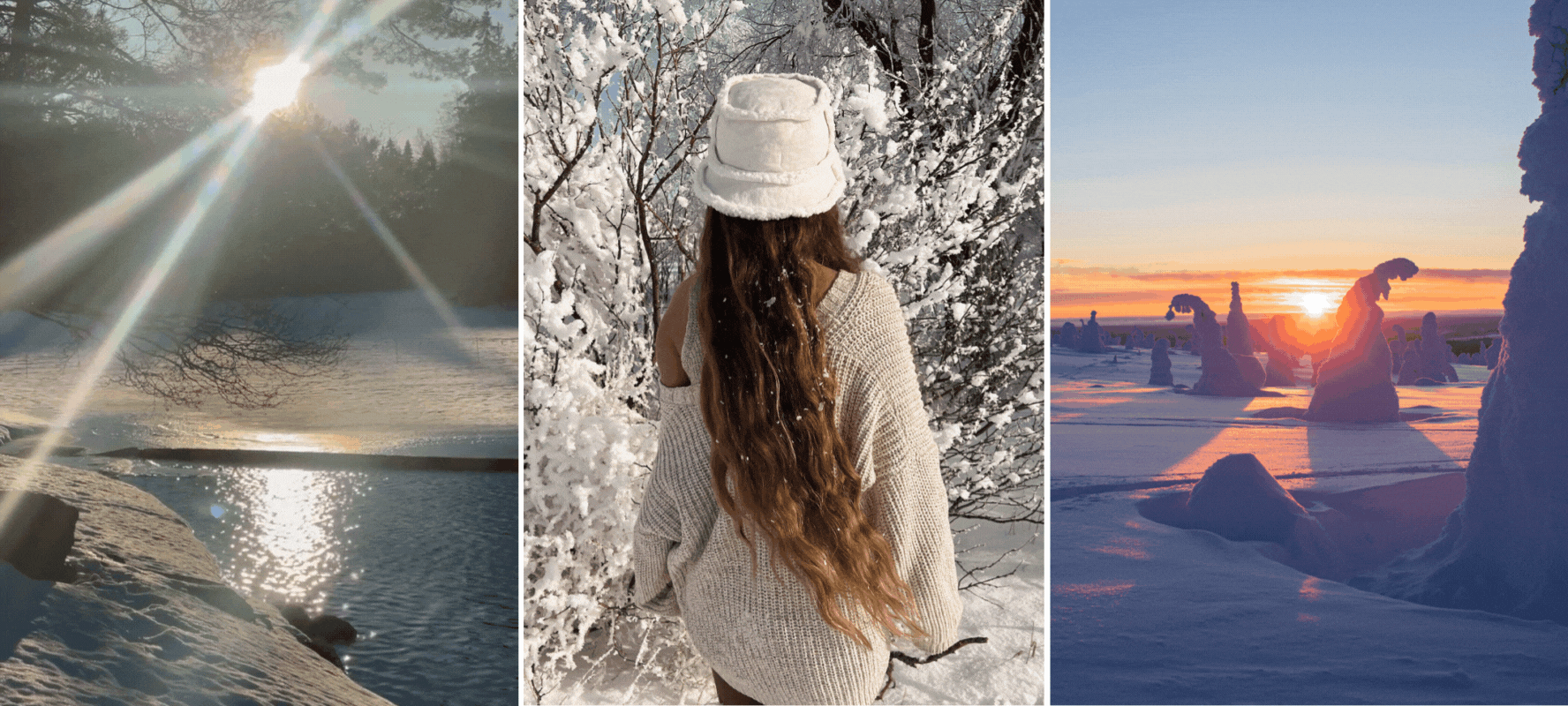 Inner Winter Collage Photos