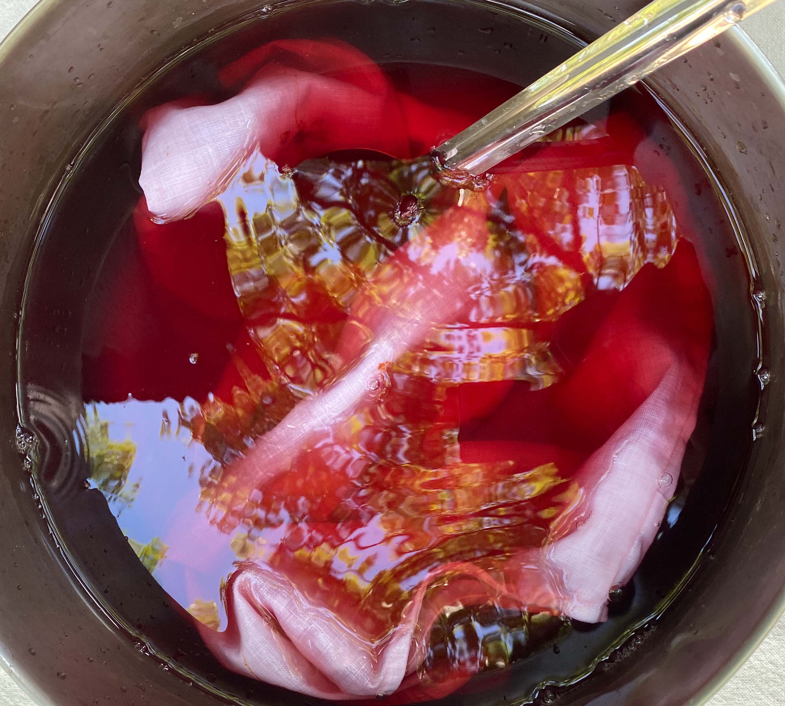 Soaking Fabric To Dyeing