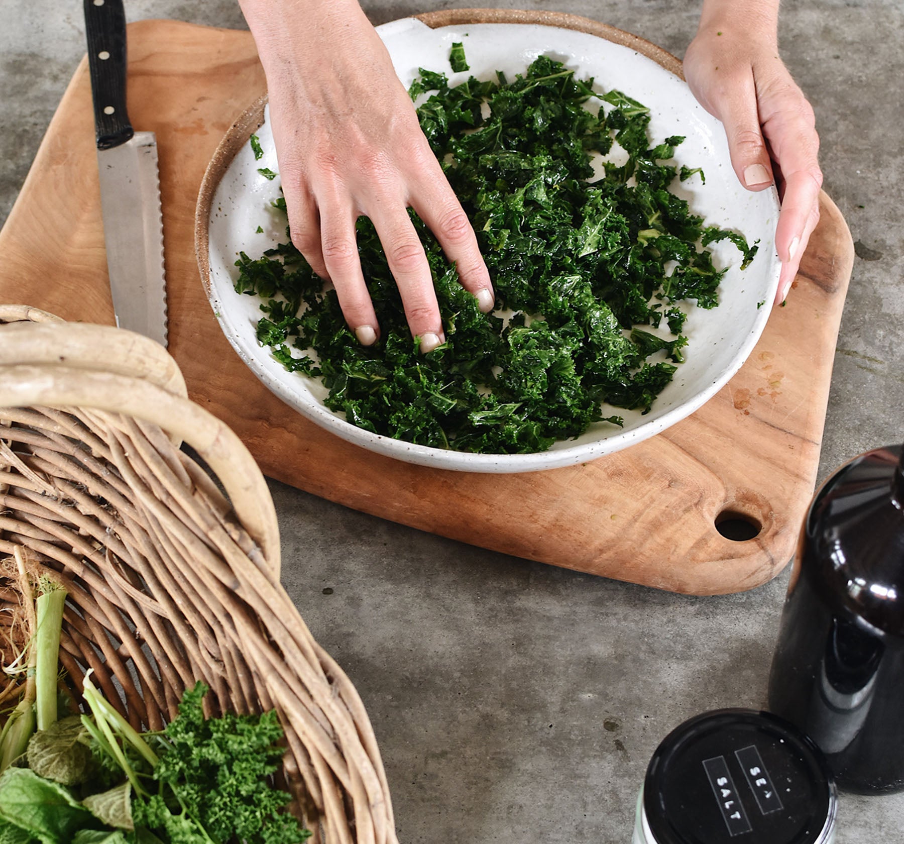 Learn how to make a delicious hearty salad