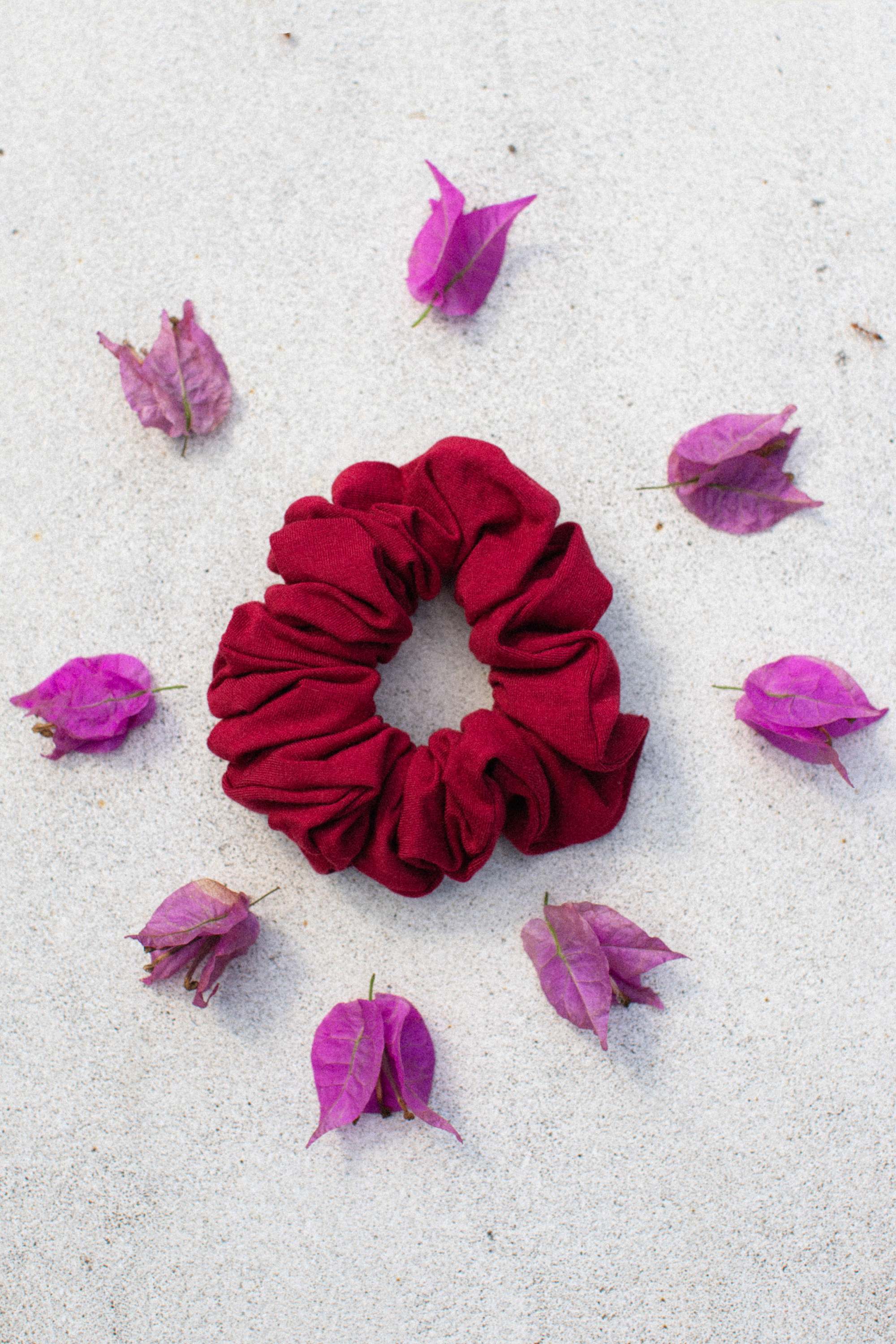 Layla Scrunchie Dark Rose