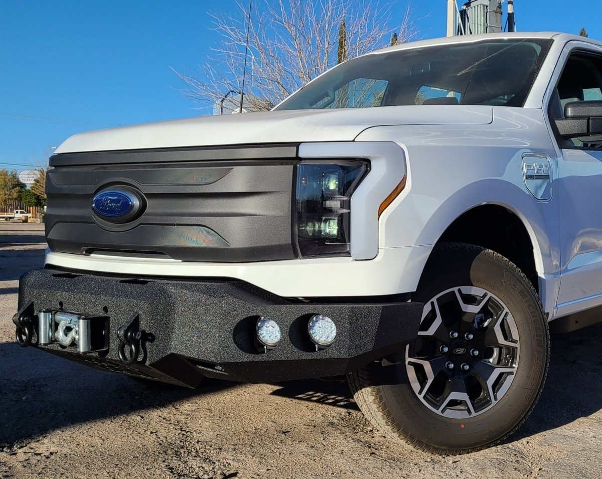 20222025 Ford F150 Lightning Front Bumper Iron Bull Bumpers