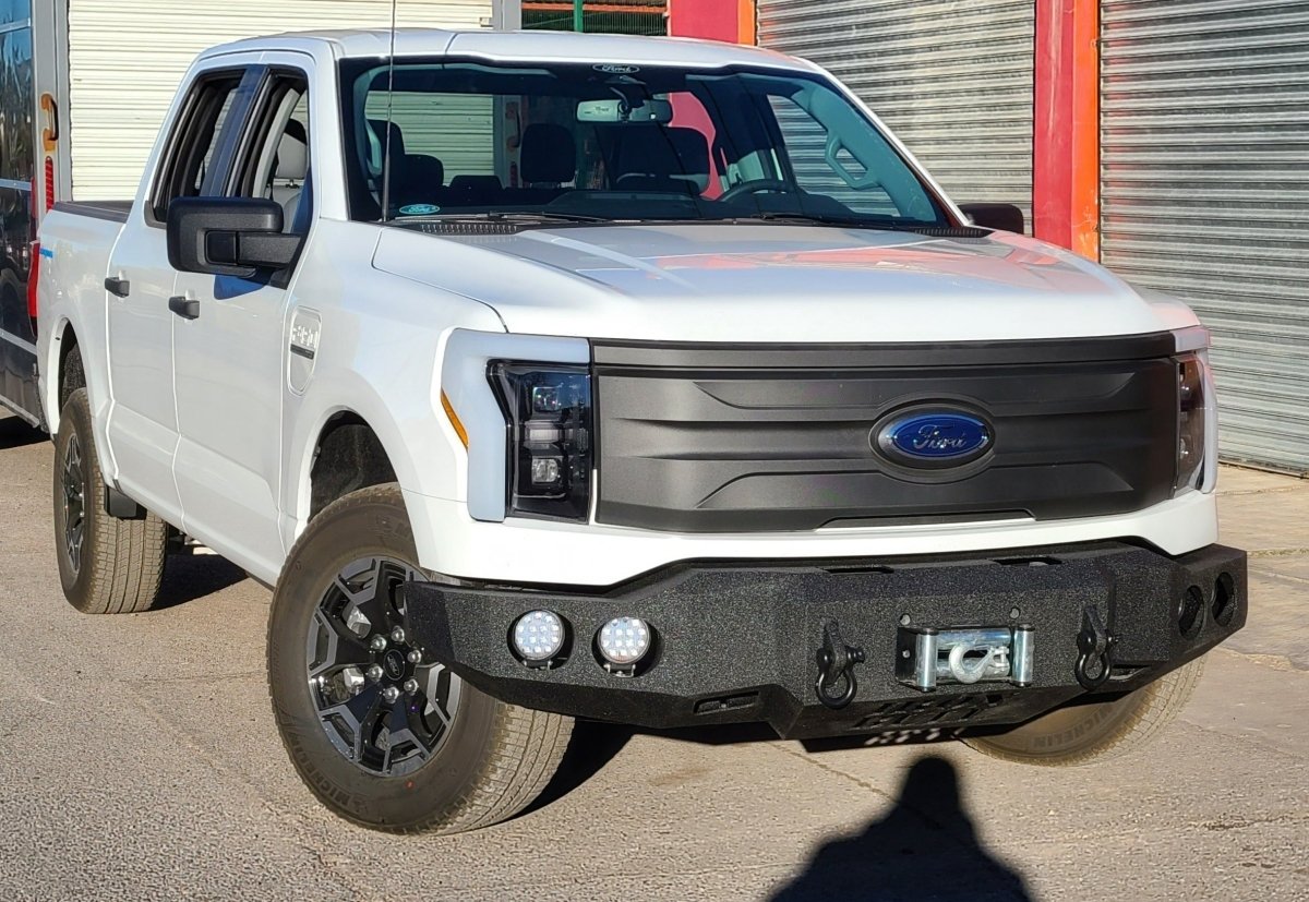 20222025 Ford F150 Lightning Front Bumper Iron Bull Bumpers