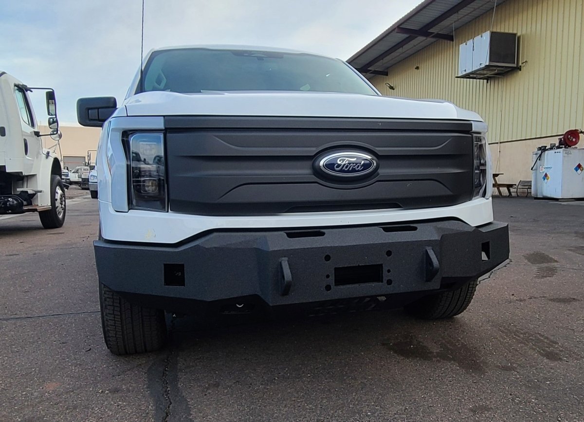 20222025 Ford F150 Lightning Front Bumper Iron Bull Bumpers