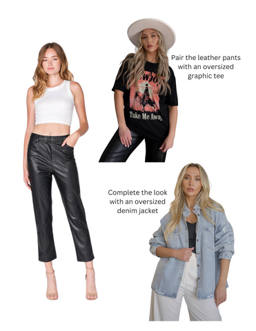 leather pants outfit