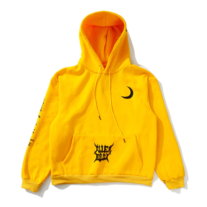 orange aesthetic hoodie