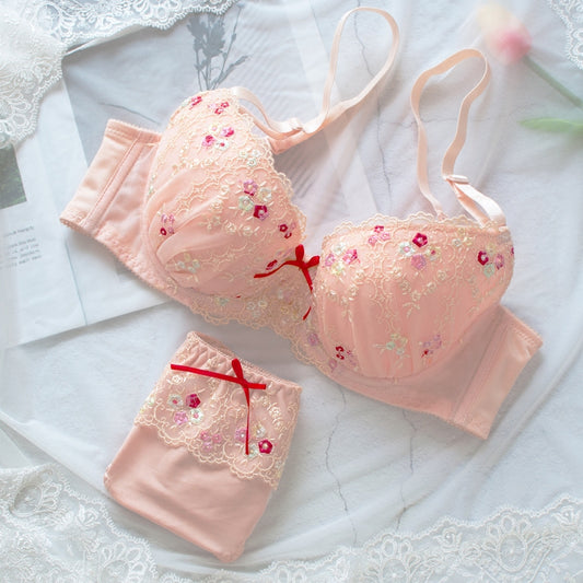 You Need This Sweetie Comfy Japanese Lace Cute Wirefree Soft Cup Bra S –  Sofyee