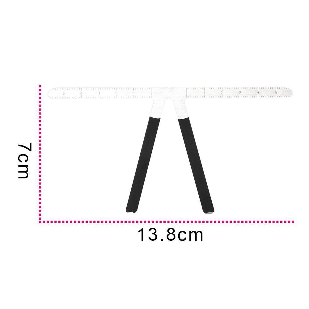 1pc microblading eyebrow stencil ruler template colourtouch