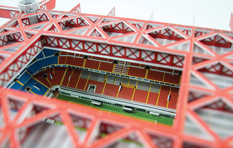 AC Milan og Inters stadion, San Siro, som 3D Puslespil med ...