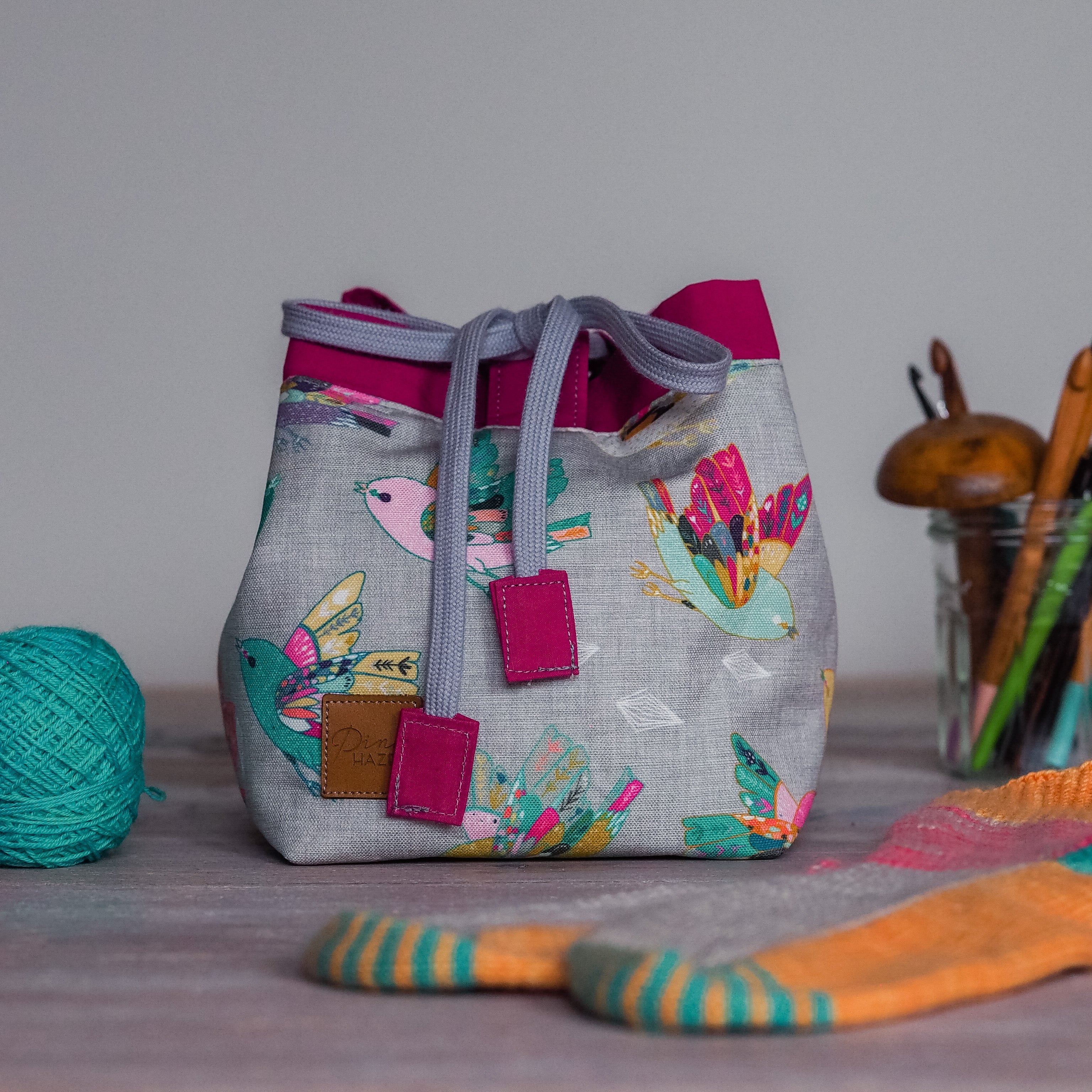 “Yarn Bowl” Project Bags