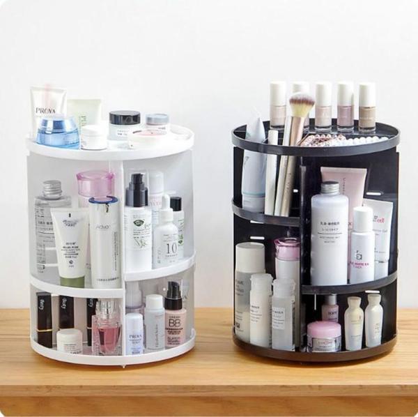 target glass makeup organizer