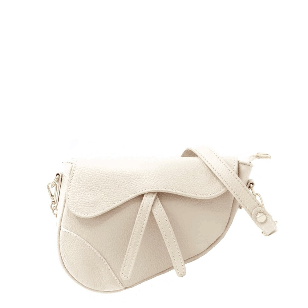 small beige bag