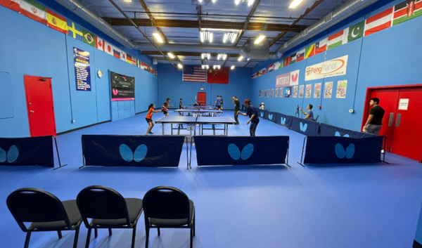 Pong Planet in San Carlos, California - A premier table tennis facility providing a space for players of all levels