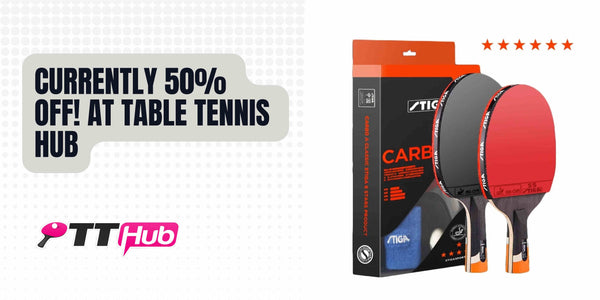 Stiga Professional 6 Star Carbon Offensive Table Tennis Bat