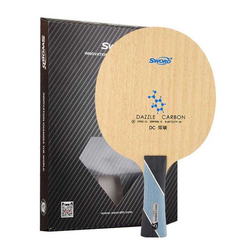SWORD Dazzle Carbon DC 9 Ply Blade – Table Tennis Hub