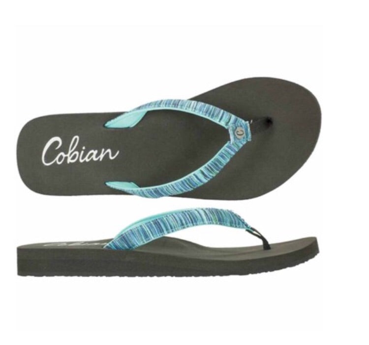 cobian skinny bounce flip flops