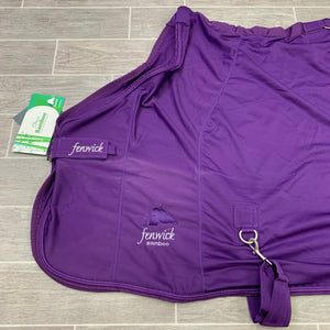 **CLEARANCE** Fenwick Equestrian Therapeutic Bamboo Cooler, Purple, Size 62" -  Aiken Tack Exchange