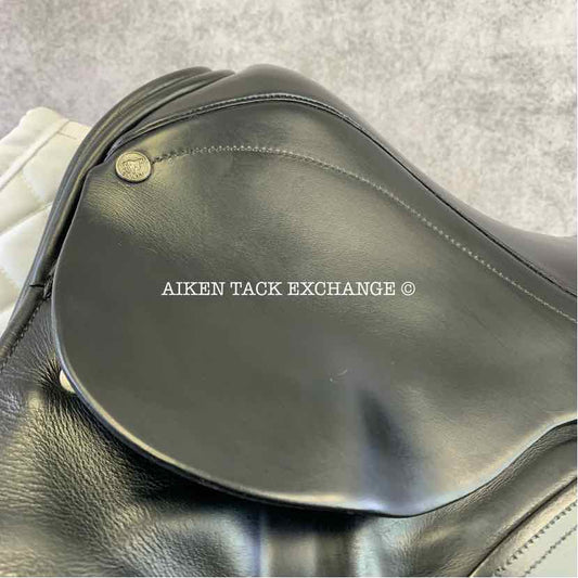 Aiken Tack Exchange - $1875.00 2020 Equine Inspired George Gullikson by  Ryder All Purpose Saddle, 17 Seat, Medium Wide Tree, Wool Flocked Panels  Click here for more info & pics on our