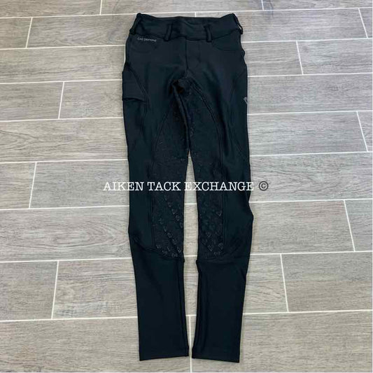 Black Pocket Diamond Leggings.