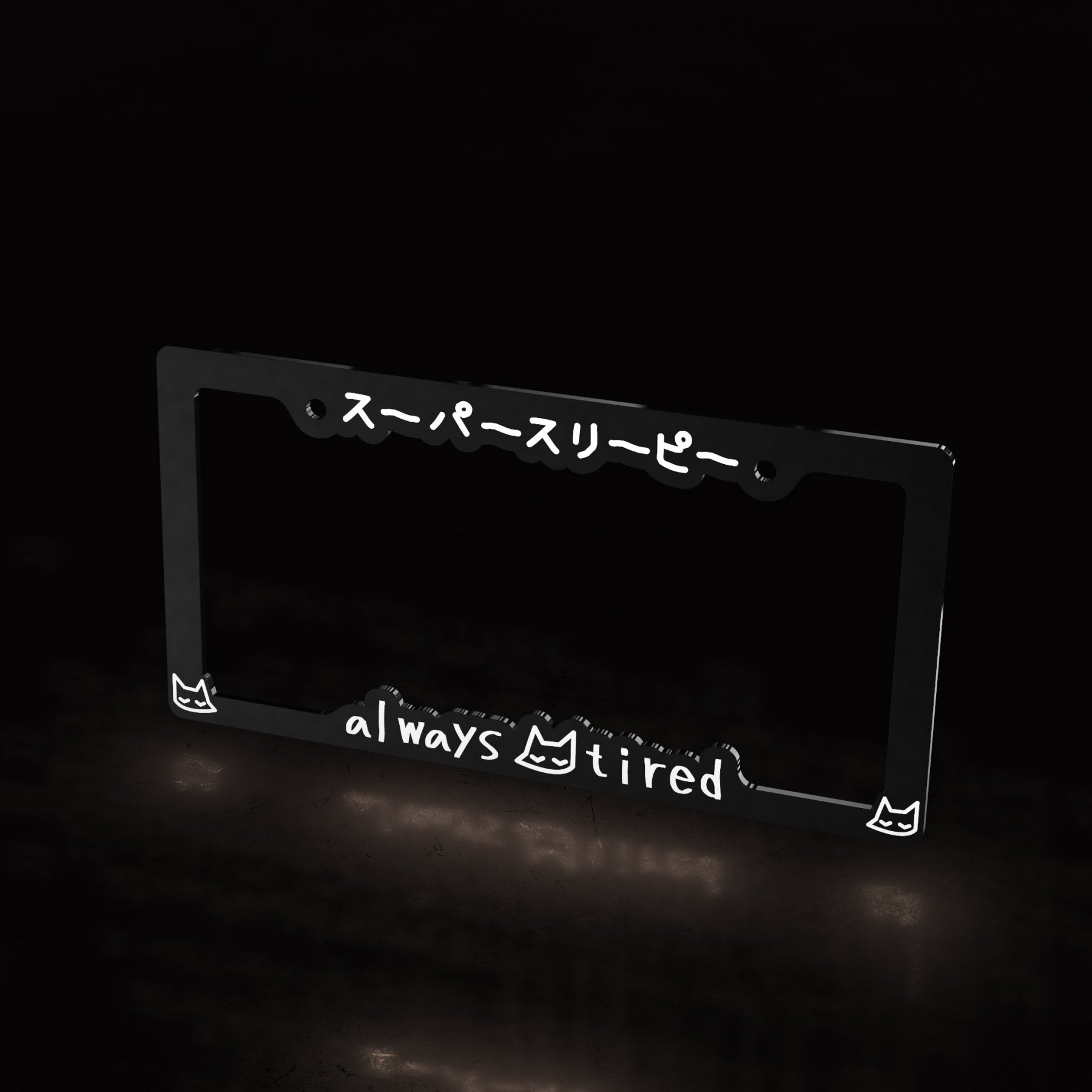 Darling in the Franxx Zero Two Custom License Plate Frame Car Anime Figure   eBay