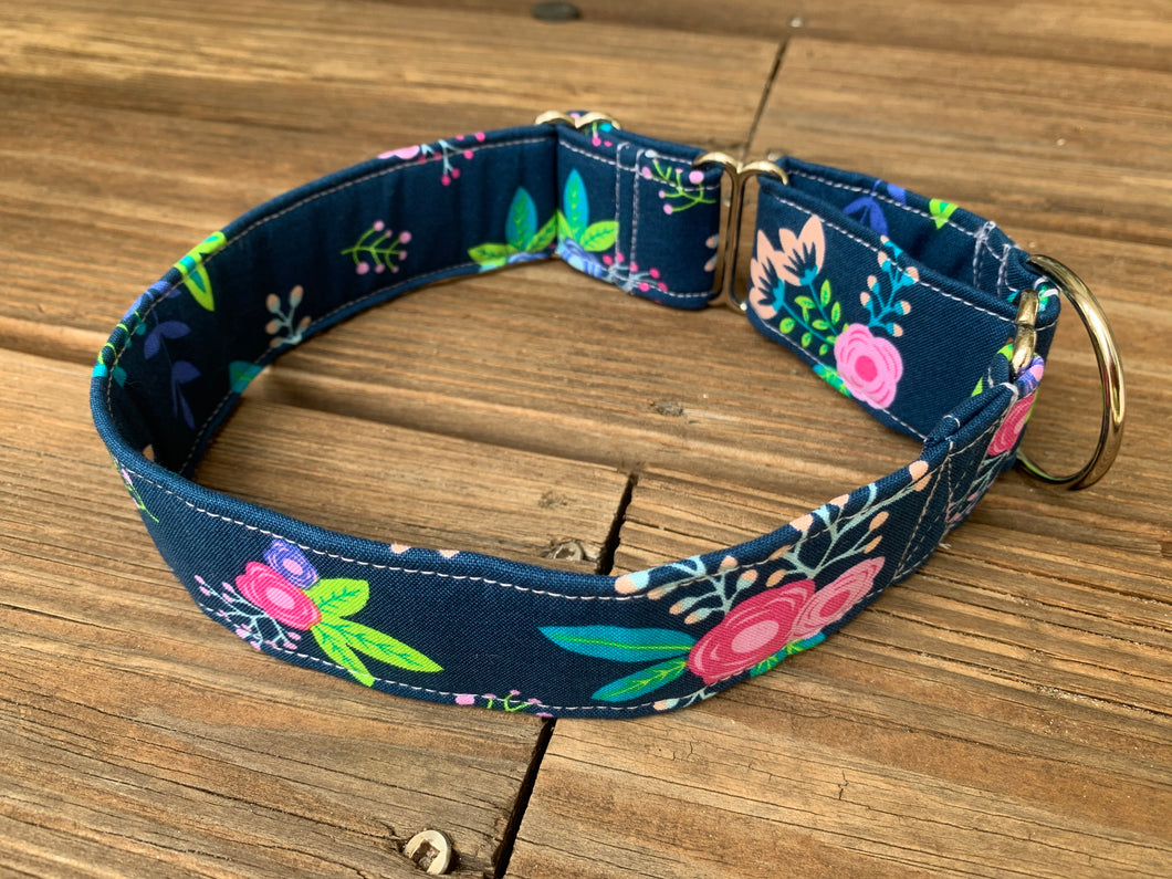 Lucky Love Dog Collars,Floral Girl or Boy Dog Collar for Small Dogs, Spring  & Summer Themed Flower Print, Ladybird, Small