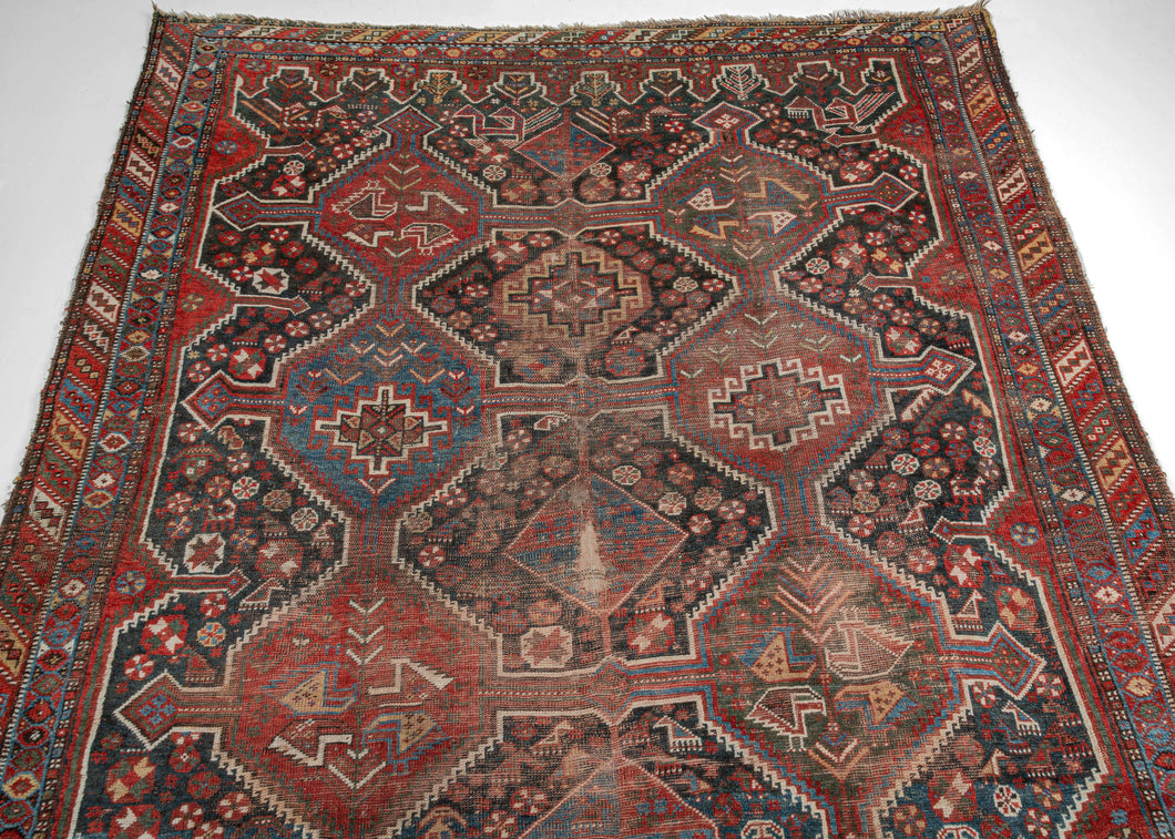 Antique Khamseh Rug - 5'6 x 7'7 – HEIRLOOM