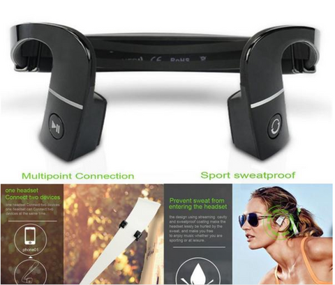 sweat protection bone condution headset wireless