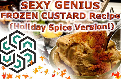 The Sexy Genius Frozen Custard Recipe Pumpkin Spice Version Longevity Power