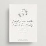Save-the-Date Card/Envelope - Siena Collection (Choice of Monogram)