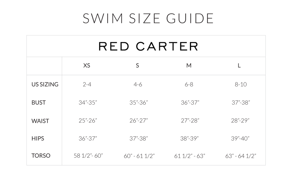 Carters Sizing Charts