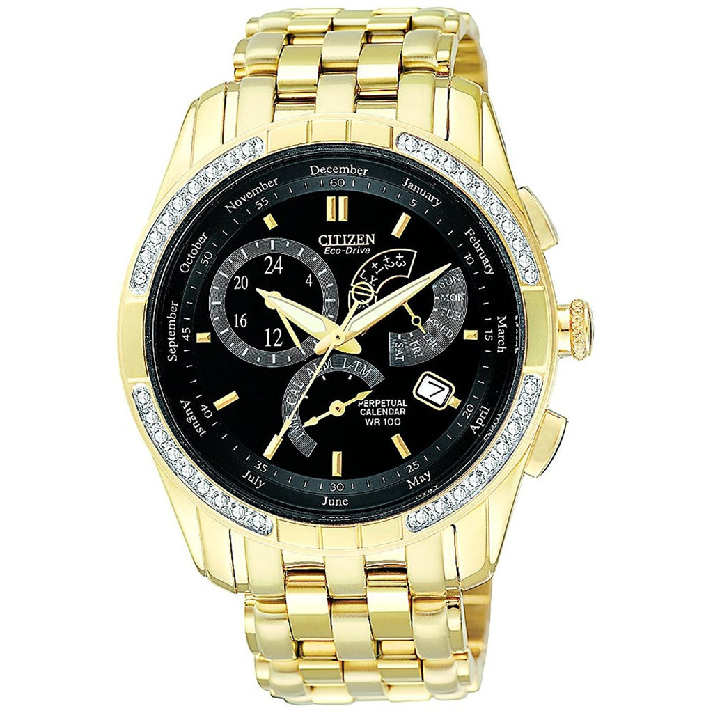 citizen calibre 8700 gold tone