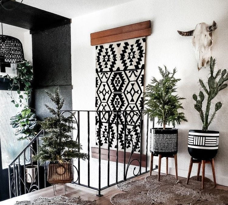 using rugs as a wall hanging