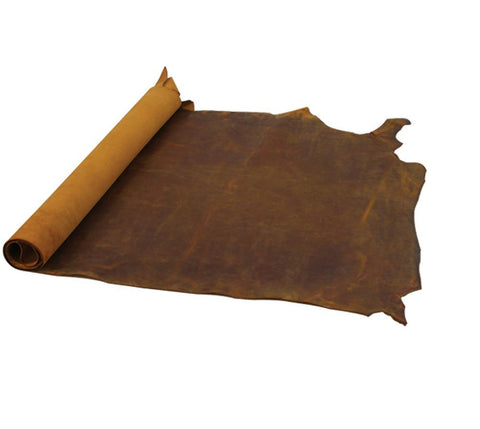Junetree Cowhide Cow Leather Brown Thick Genuine Leather About 2 0