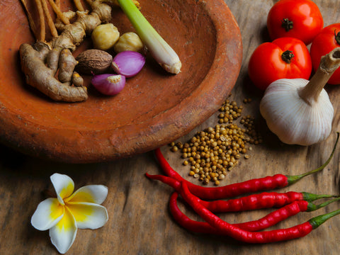 Garlic and Peppers