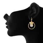 Load image into Gallery viewer, Trendy Gold Colour Star and Round Design Earring for Girls and Women
