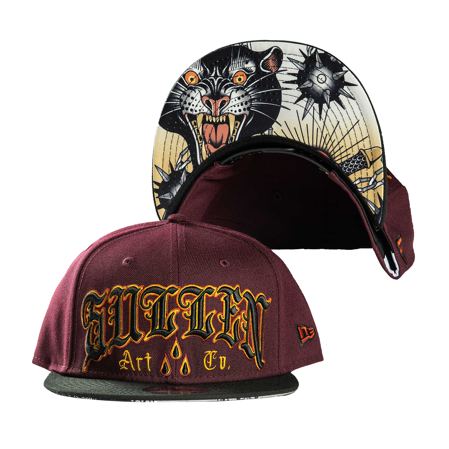 maroon new era snapback