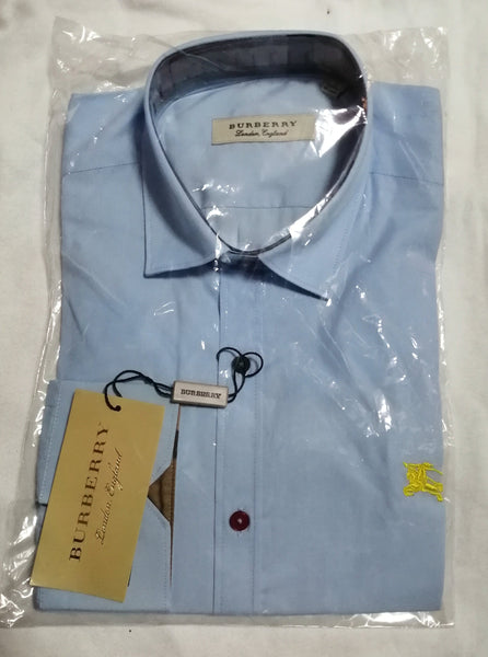 burberry plain shirts