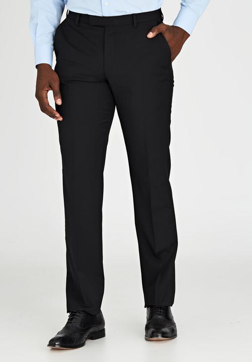 Men Formal Black Trousers