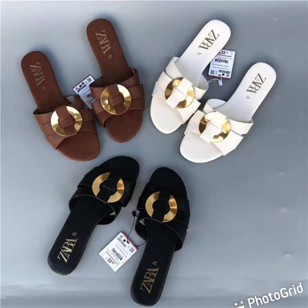 zara slippers